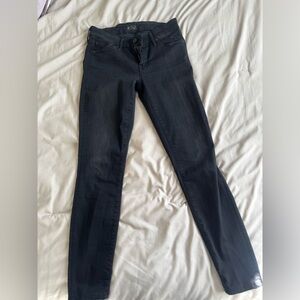 MOTHER Black Denim Jeans